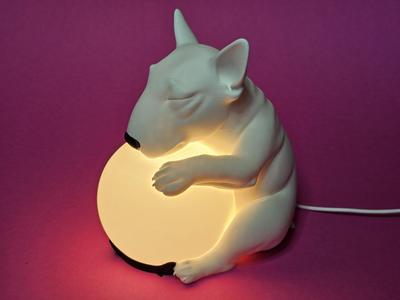 Bull Terrier Decorative Lamp – Bambu Lab A1 Mini