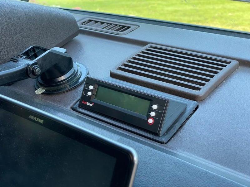 VW Vanagon Scangauge II Ashtray Mount