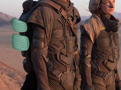 Dune Stillsuit Arm Pads