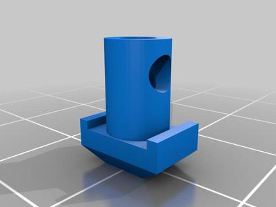 Minimalistic cable tie holder for CNC 3018 PRO