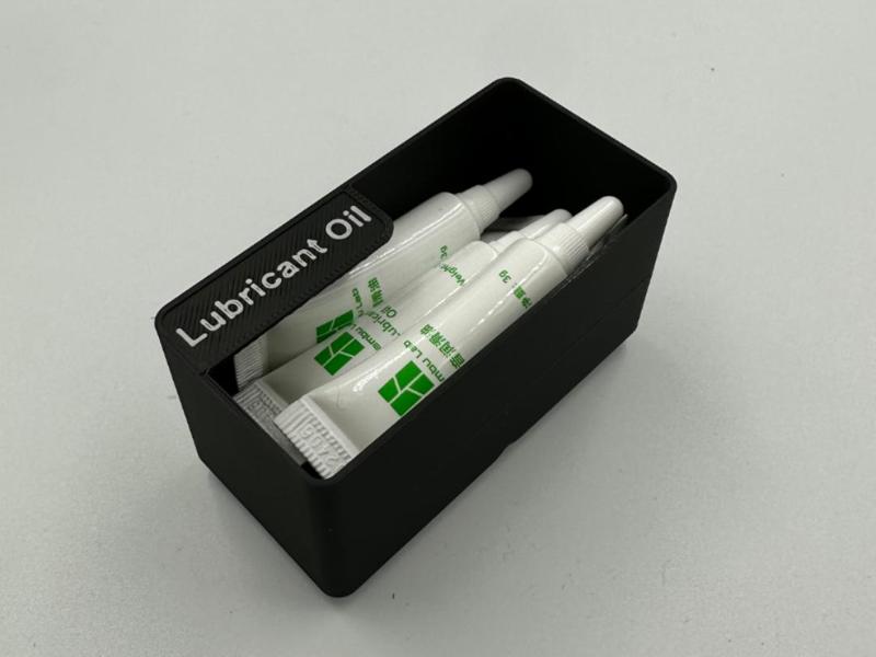 Bambu lubricant oil Gridfinity bin