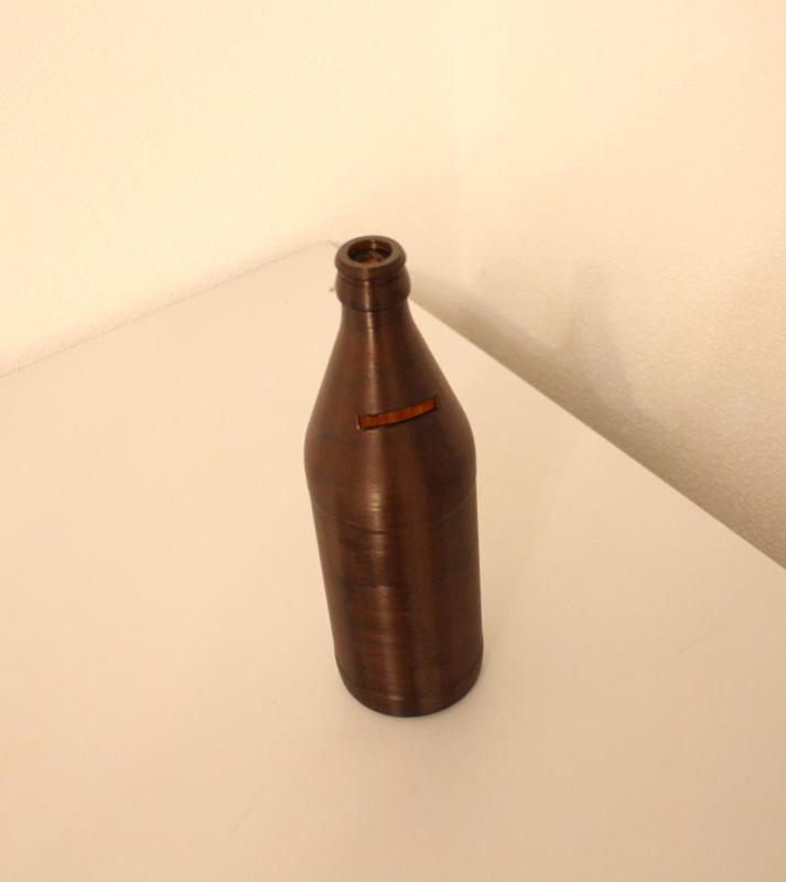 Light Beer Bottle Half-Liter Replica as Piggy Bank