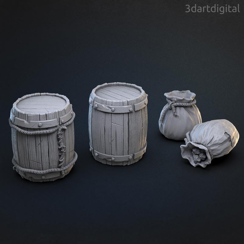 Smuggler's Barrels and Sacks·