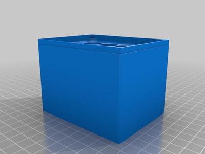 Li-Ion storage box with lid