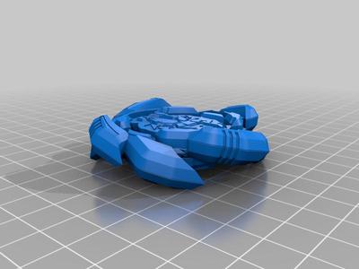Big Crunch 13 Ellizion. Custom. Beyblade burst DB. Dual spin.