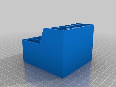 Contactless cards organizer box