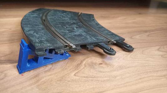 Peralte pistas scalextric 1:32