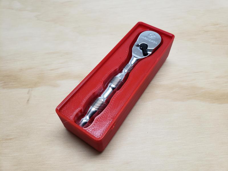 Gridfinity Craftsman V-Series 1/4" Ratchet