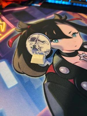 Pokemon coin display stand   