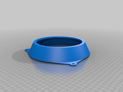 Fiat Panda 169 Speaker adapter 165mm for standard printer