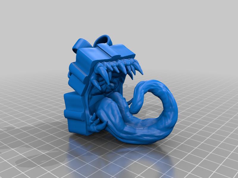 Mimic Gift Box Ornament