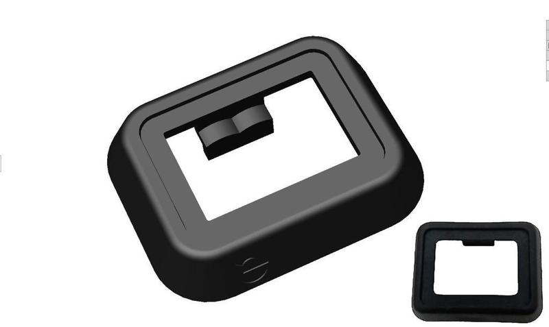 Fiat door interior handle frame