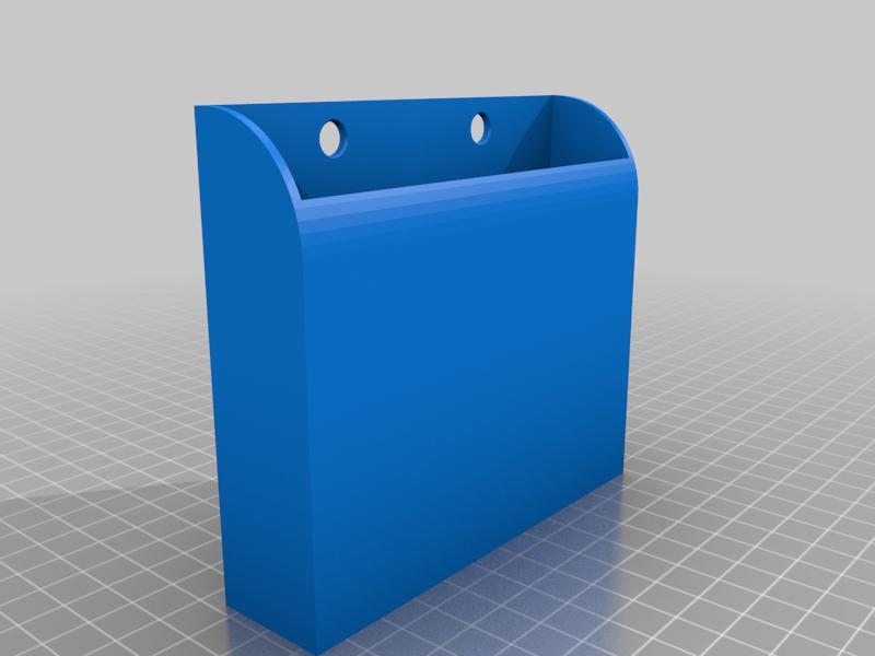 Remote Control Storage Box (Mountable)