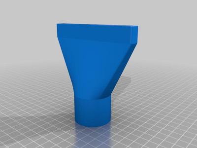 Pool vacum cleaner end - 100mm