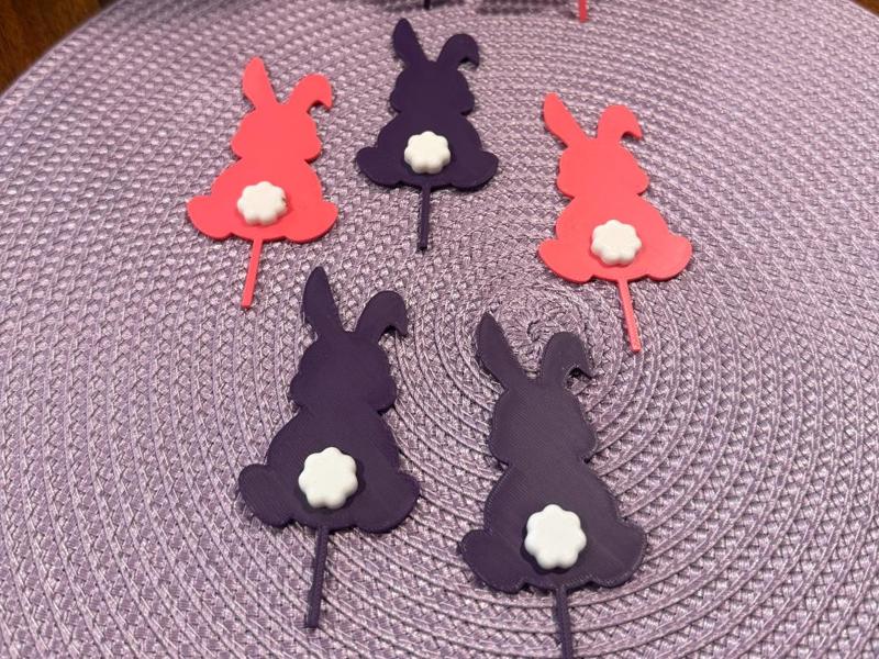 EASTER BUNNY CAKE TOPPER