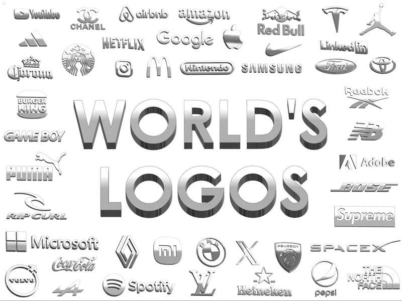 Most famous logos of the world