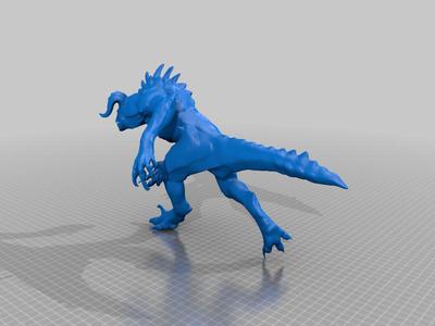 Charging Deathclaw