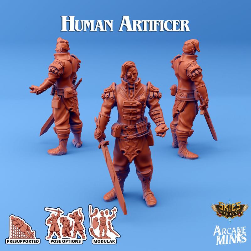 Human Artificer - Artificer Guilds