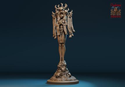 Mayako the necromancer girl