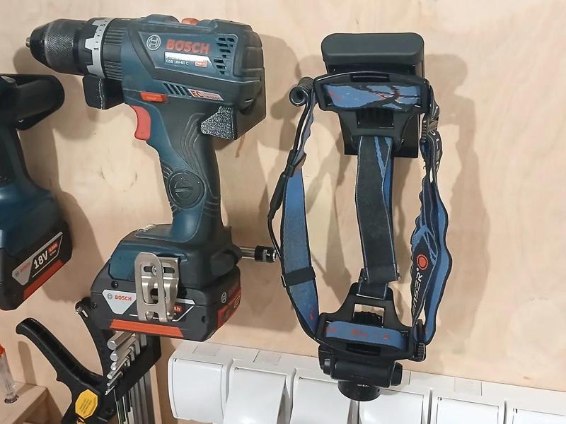 LedLenser Headlight wallmount   