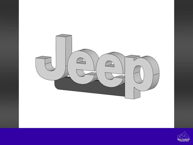 Jeep 3D logo   