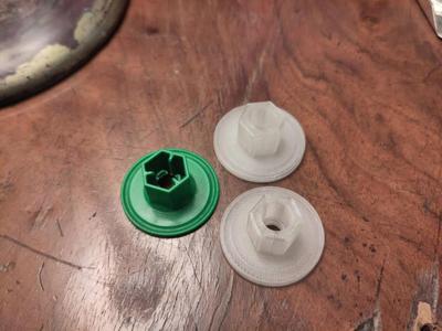 Replacement 30mm undertray clips M6 for Peugeot   
