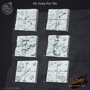 Swamp Floor Tiles (Pre-Supported)