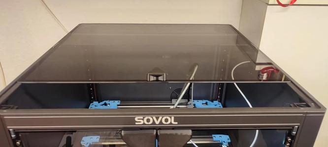 Sovol SV08 Enclouser - Führung für obere Glasplatte /  Guide for upper glass plate   
