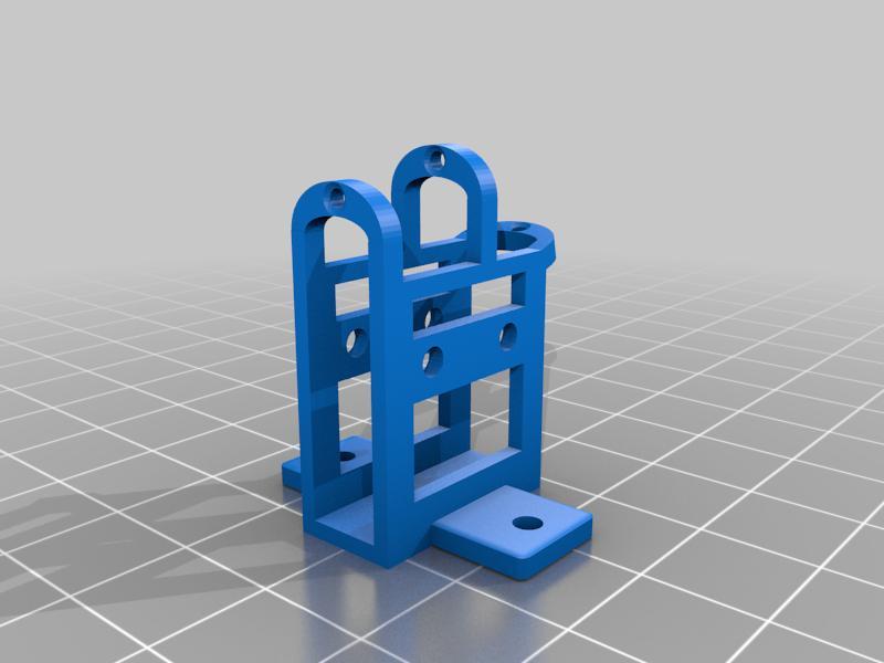 Suporte mini switch com rolete