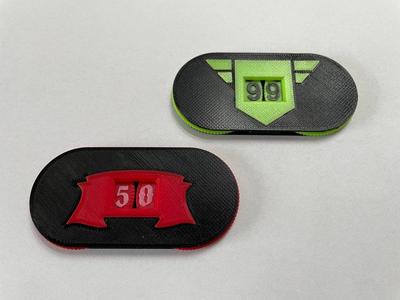 Counter 0-99 (Star Realms Authority + Hero Realms Health)