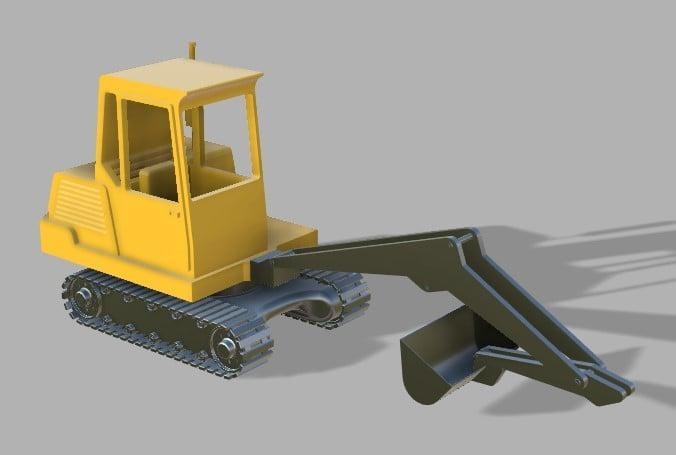 Small Backhoe