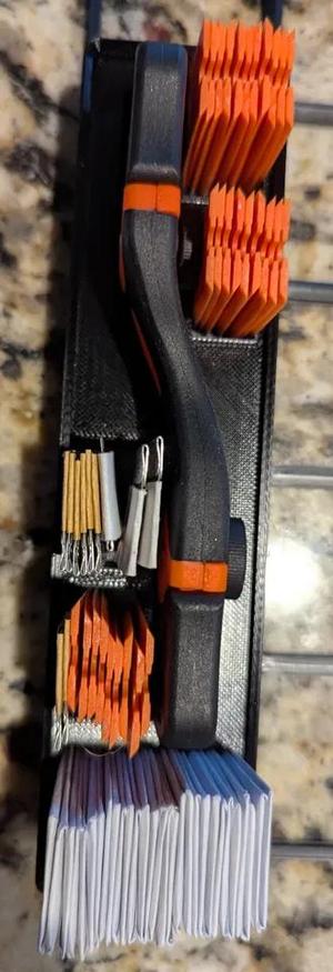 Razor Blade Scraper Gridfinity 1x4   