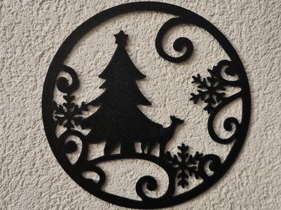 Christmas wall art
