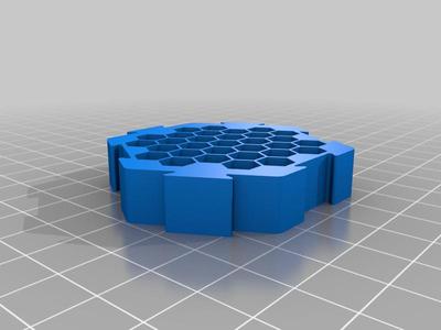 Hex Bit Holder System Holes 100% through