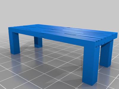 wooden table