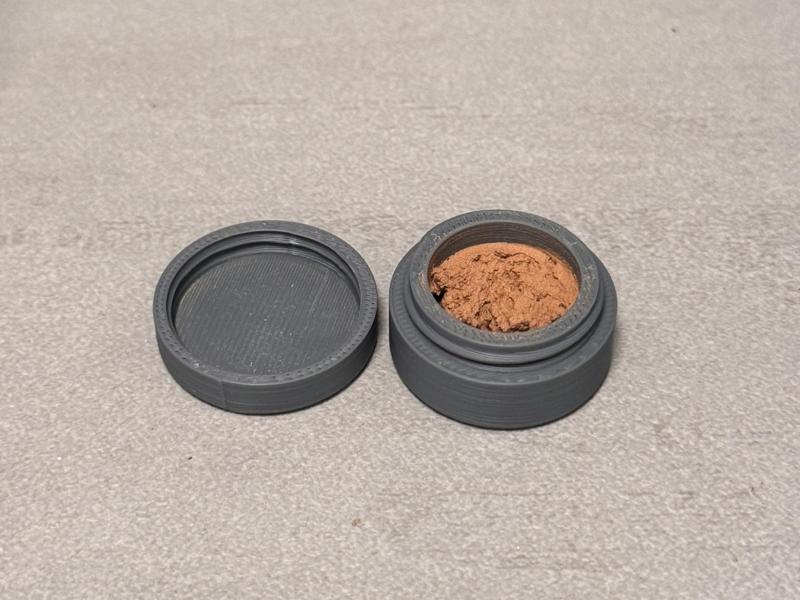 mini travel cosmetic/cream case container 