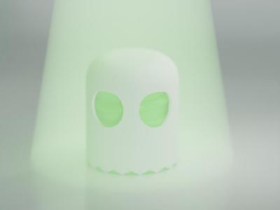 Cute expandable ghost toy