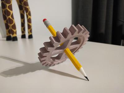 Pencil and Gear