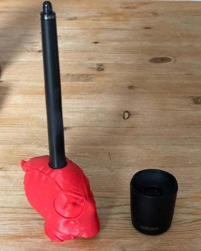 Deadpool Wacom pen holder