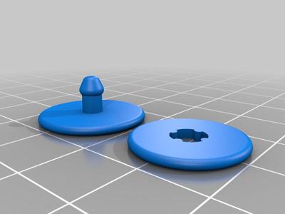 pinless bib tag holder