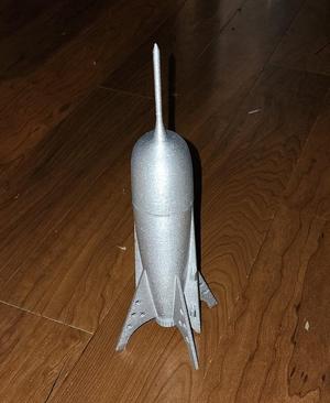 Sci Fi Moon Rocket...model rocket