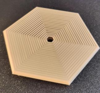 Print-in-Place Hexagon Coaster