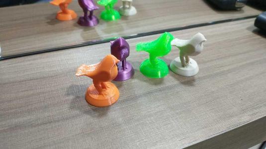 Bird Sabia with stand