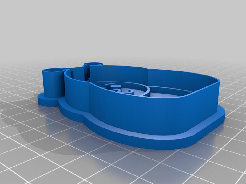 cookie cutter cute bee 2 - cutter and stamp