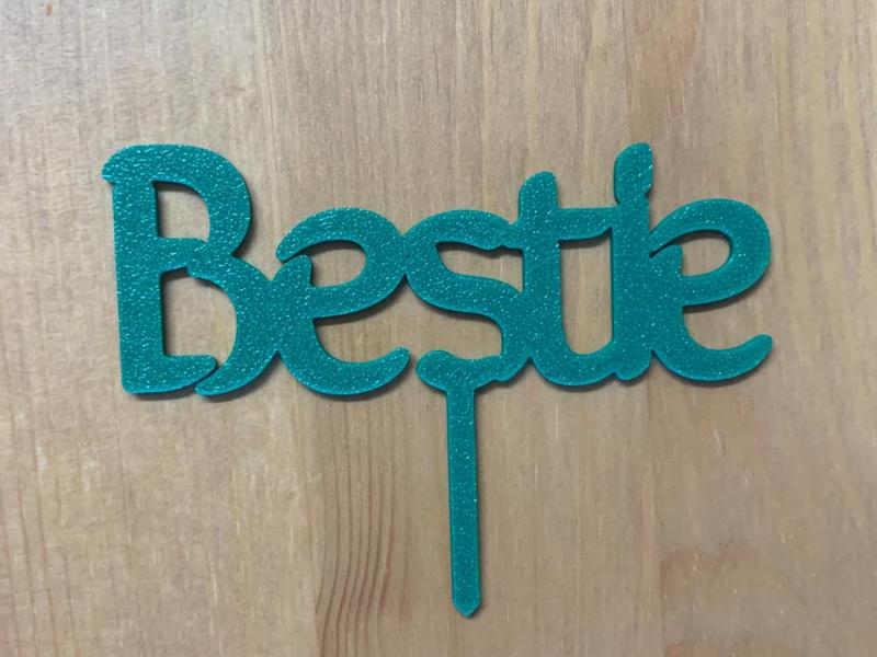 Bestie Cake Topper