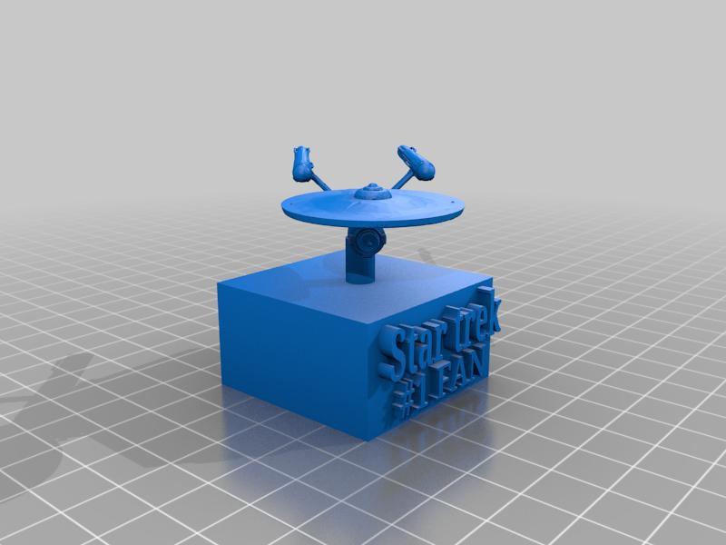 STAR TREKS #1 FAN trophy (stl)