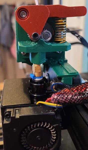 SpeedDrive Dual Gear 14mm Extruder & 90 Degree Rotation Mod