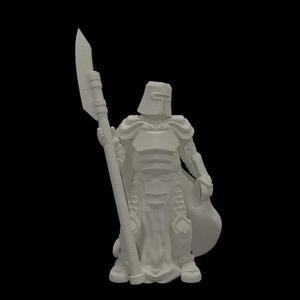 Knight w/Polearm (28mm/Heroic scale)