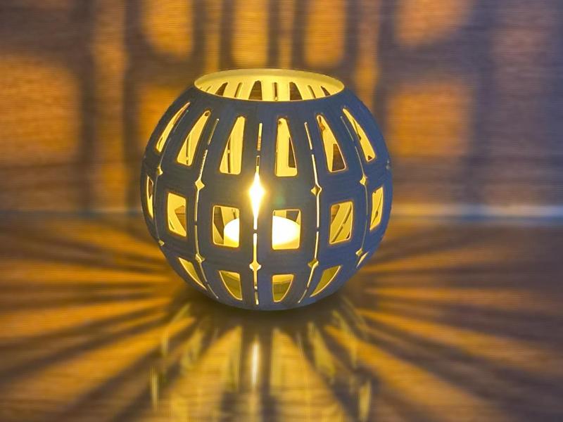 LED Tea Light Holder VM2 (LED-Teelichthalter VM2)