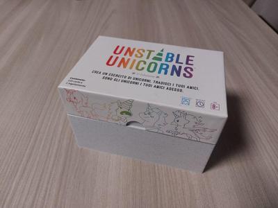 Unstable Unicorns box (all expansions with original lid)